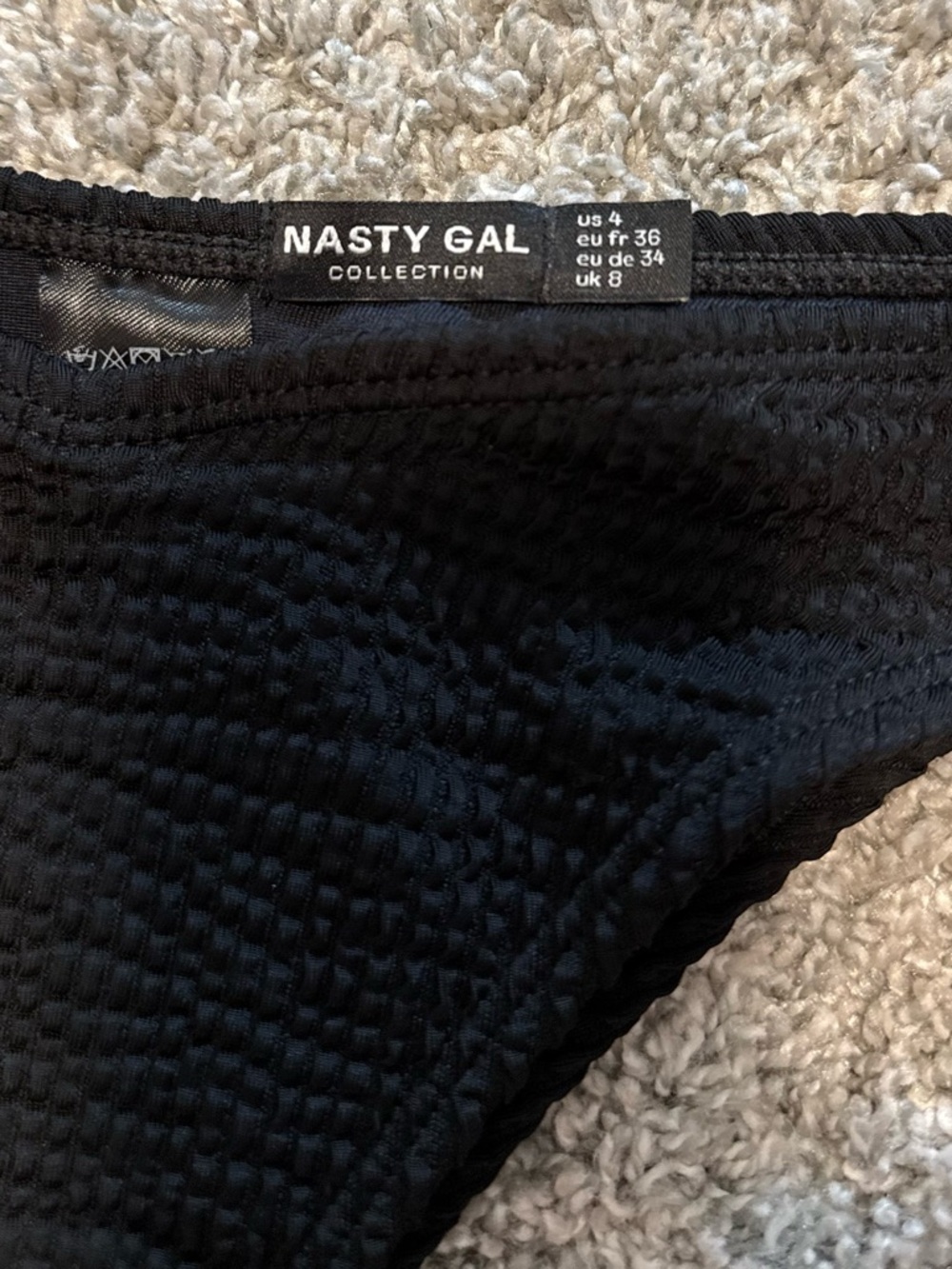 Nasty Gal 2 Piece Bikini Set Size 4 - Picture 7 of 9